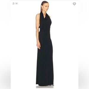 KHAITE Roza Black Gown